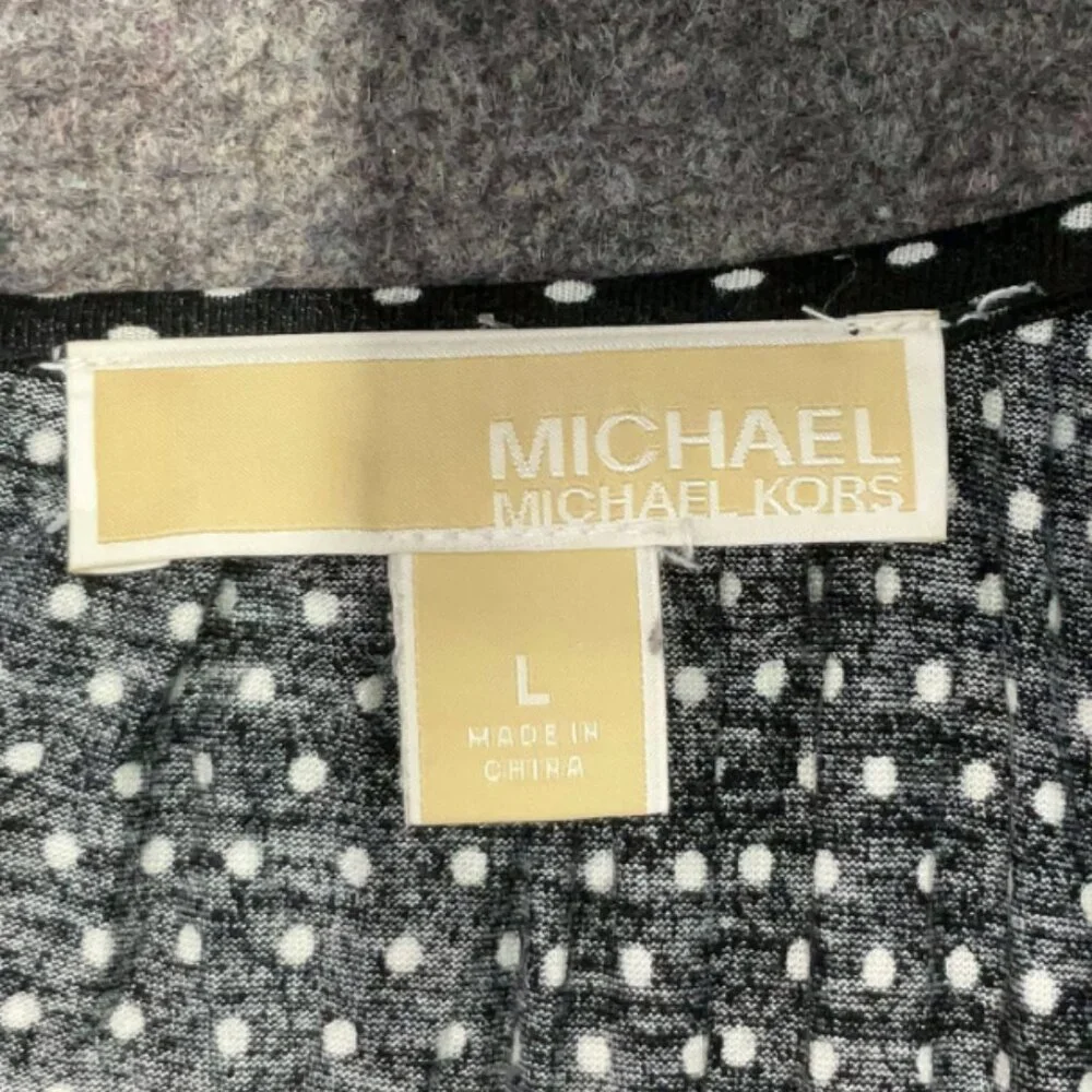 Michael Kors Women's Polka Dot Blouse Large